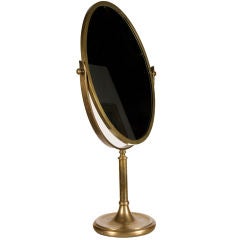 Retro Bronze Vanity Mirror by La Barge