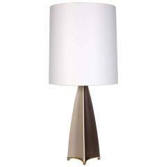 Parabolic Fin Table Lamp by Gerald Thurston for Lightolier