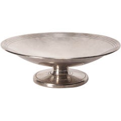 Sterling Silver Compote by Tommi Parzinger for Dorlyn