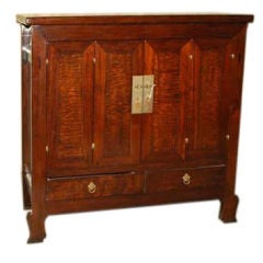 Antique Fine Walnut Wood Armoire