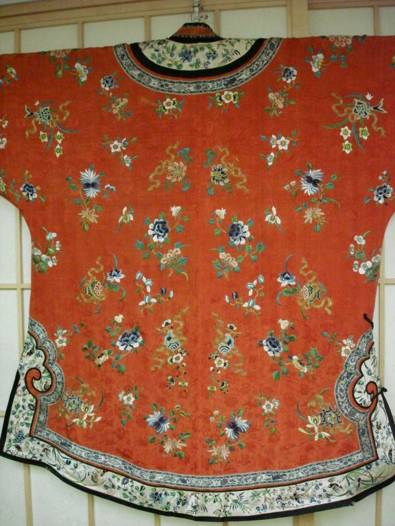 Fine Chinese Qing Dynasty Noble Woman Formal Robe 4
