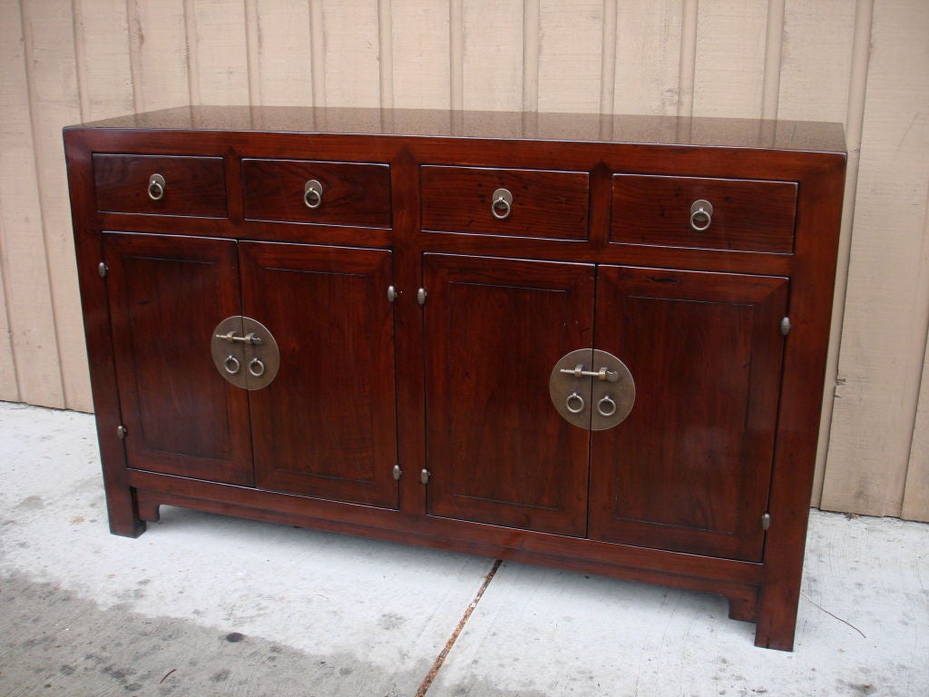 Ju Mu Wood Sideboard