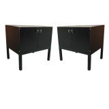 Pair of Harvey Probber for Directional 2 Door Night Tables
