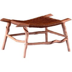 Sassafras Stick Foot Stool by Artist and Craftsman, David N. Ebner 3