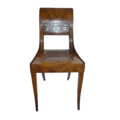Elegant Austrian Biedermier Side Chair 3