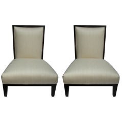 Pair, Philippe Stark Style Monumental Chairs