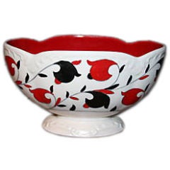Rare, Crown Ducal Ovate Ceramic Bowl.