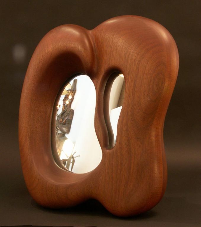 1969 Handcrafted Mirror by Frank Flynn
