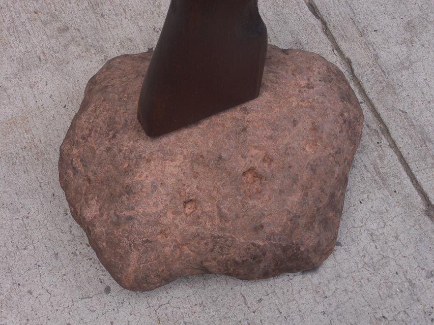 American A Dynamic Black Walnut Sculpture by Frank Flynn