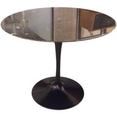 Eero Saarinen Cafe Table in Black Marble for Knoll