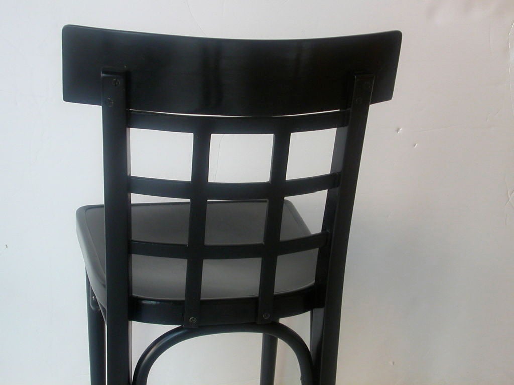 Set of 8 dining chairs by J. & J. Kohn