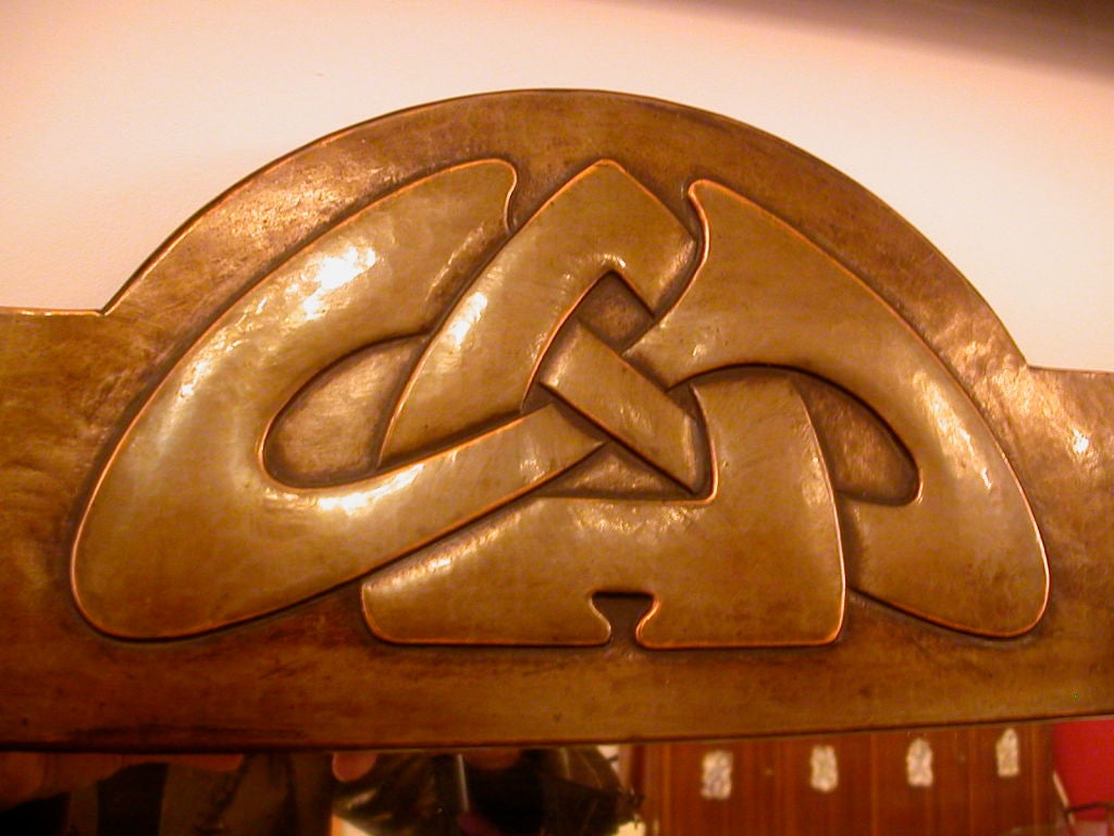 Arts & craft mirror by A. Knox