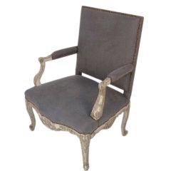 french 19th century oversized bergere