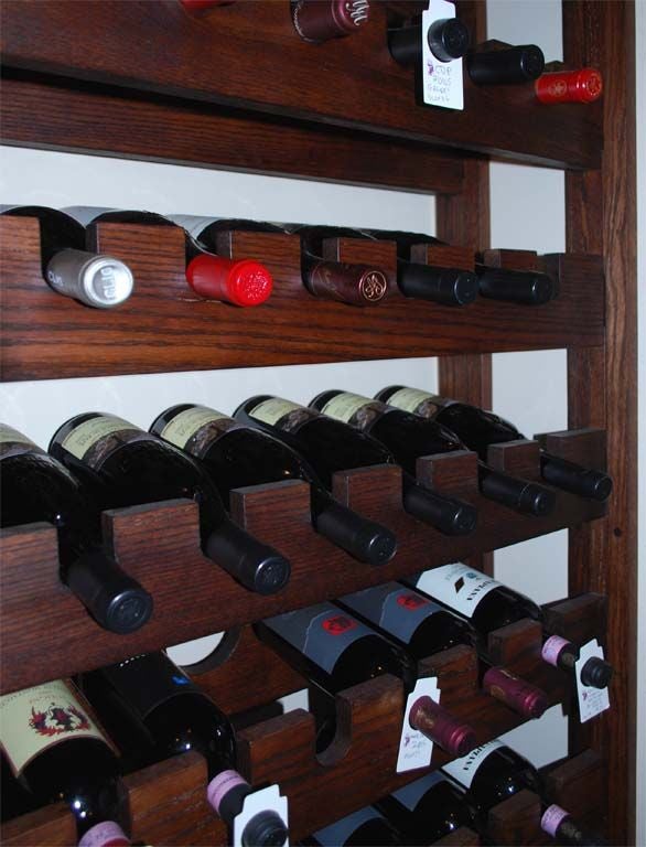 American Custom Wine Racks for Cellar or Wine Storage For Sale