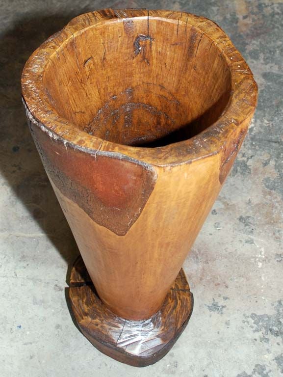 Elm Primitive Mortar & Pestle