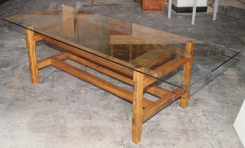 Latvian Large Antique Doughset Planter or Coffee Table For Sale