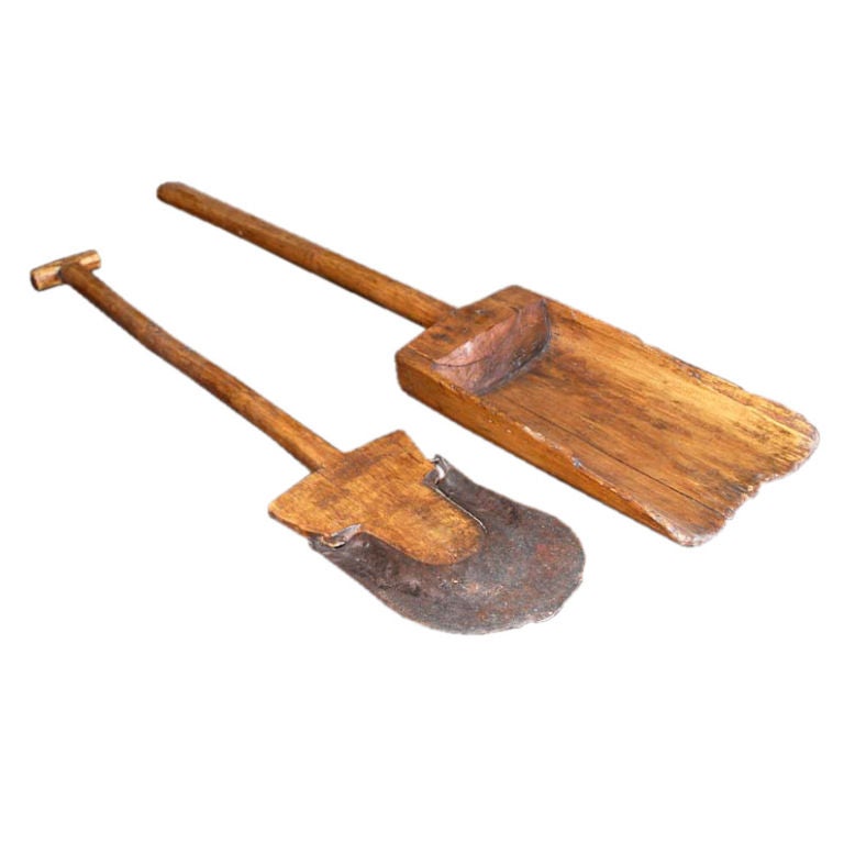 Antique Spade & Shovel