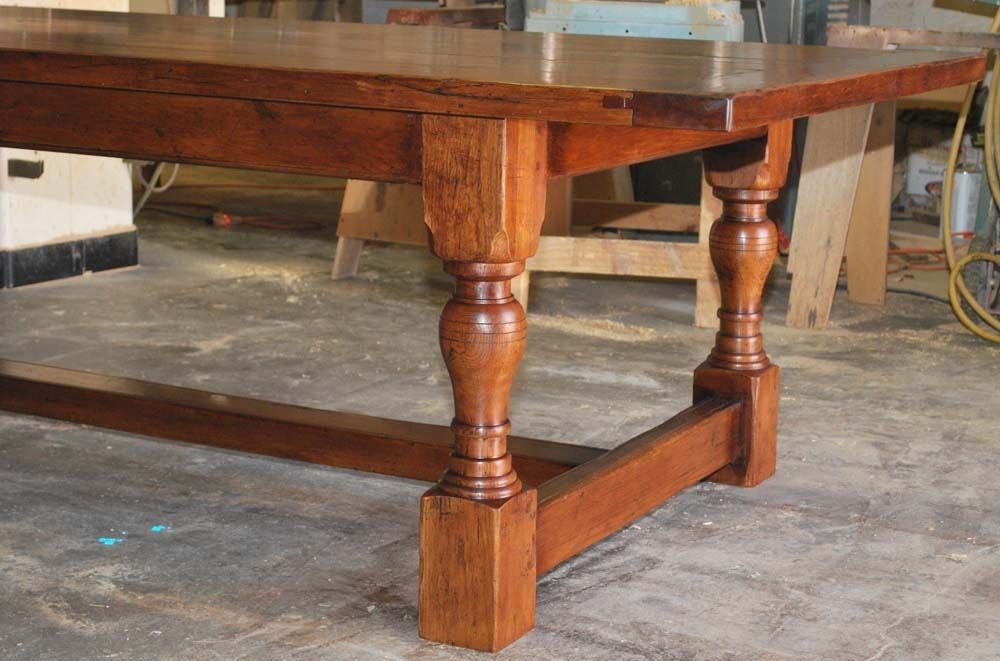 reclaimed oak dining table and chairs