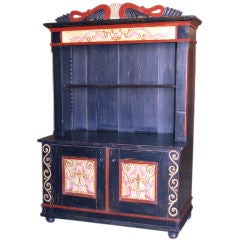 Antique Painted Buffet / Hutch
