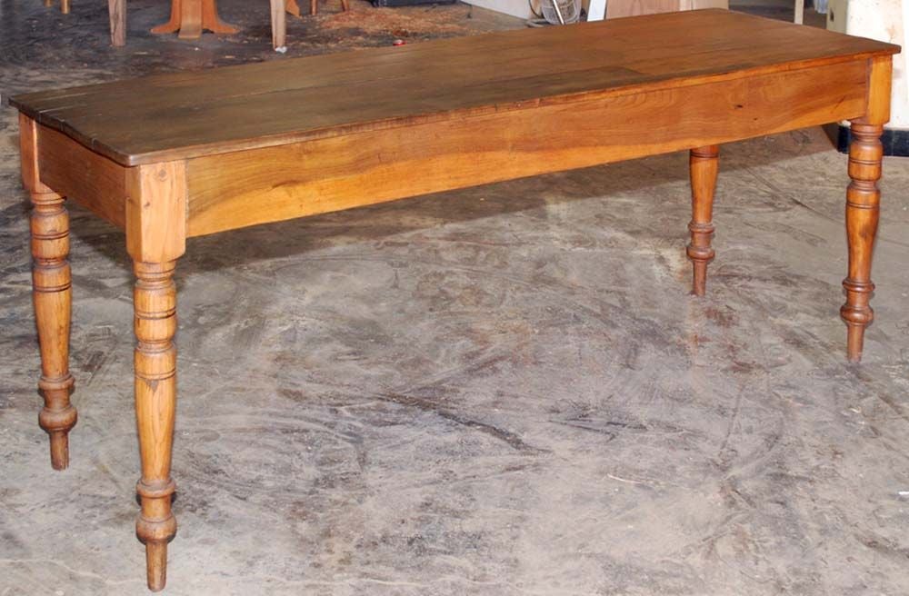 American Small Harvest Table, Console Table