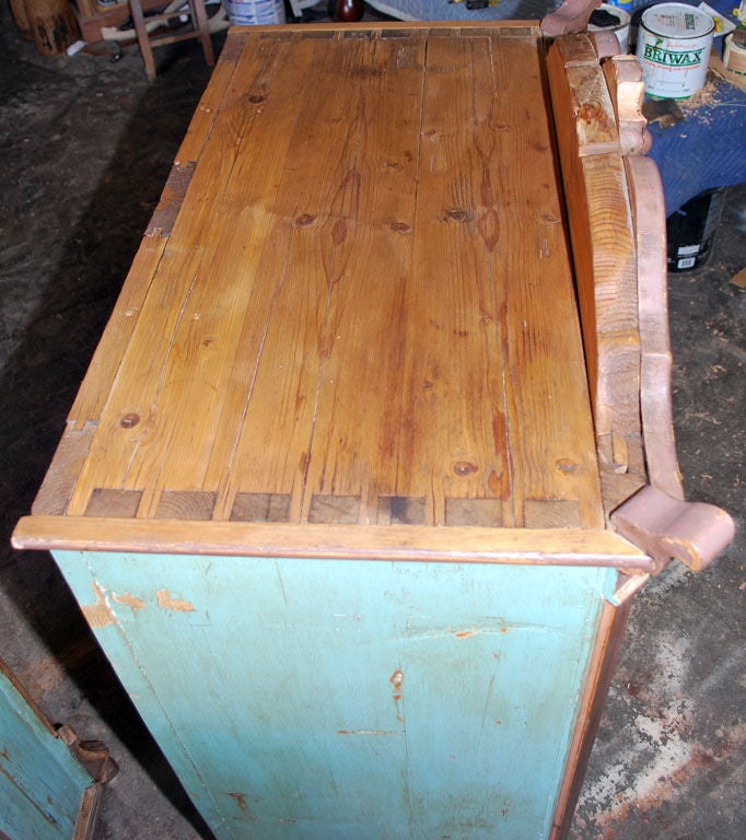 Tall Painted Hutch, circa 1880s 2