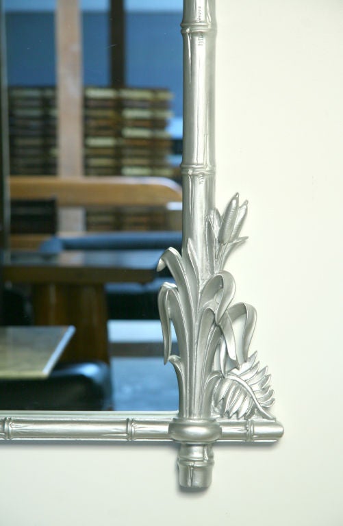 A unique, hand-carved mirror from Hawaii, date to the late 1960's.

Mirror dimensions: 40