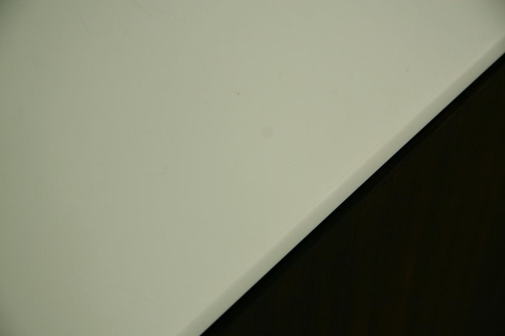A mahogany and brass credenza by Paul McCobb for Calvin 4