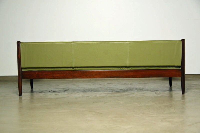 Rosewood Sergio Rodrigues Jacaranda daybed for OCA, Brasil