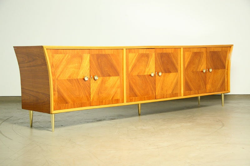 Brazilian A large winged cabinet by Giuseppe Scapinelli