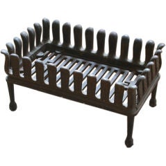Antique Fireplace Grate for wood or coal