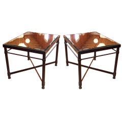 Pair of Neo Classic End Tables
