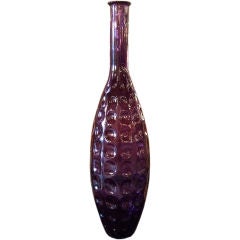 40" Monumental Glass Vase