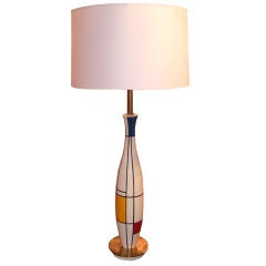 Mondrian Style Table Lamp