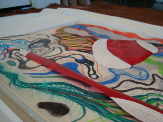 XX secolo Opere d'arte astratta di Matthew Weinstein della Galleria Sonnabend in vendita