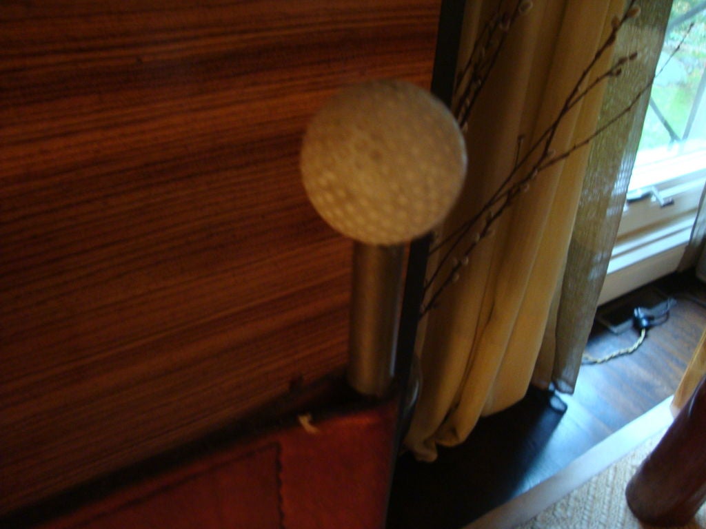 Pair of Exceedingly Unusual Chairs Constructed of Golf Clubs at 1stDibs