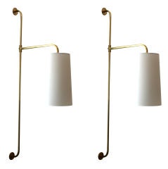 French Pole Sconces