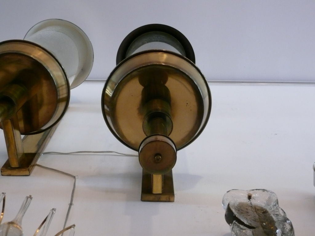 Giant Brass Lantern Sconces 3