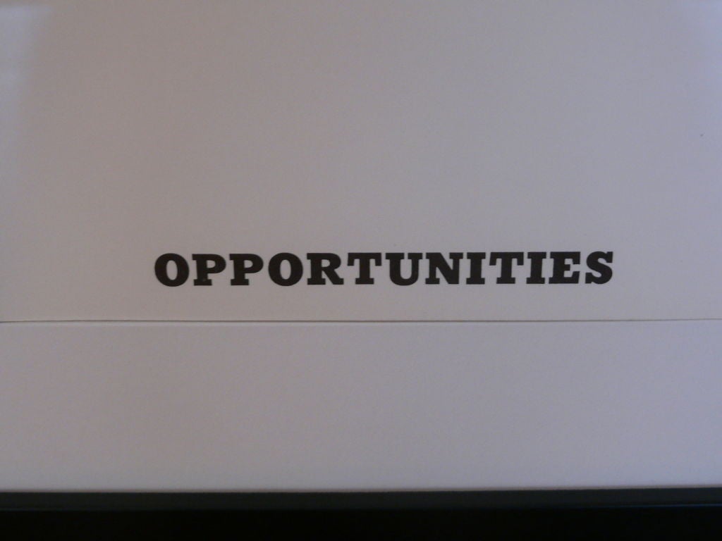 American Real Estate Opportunities by Ed Ruscha