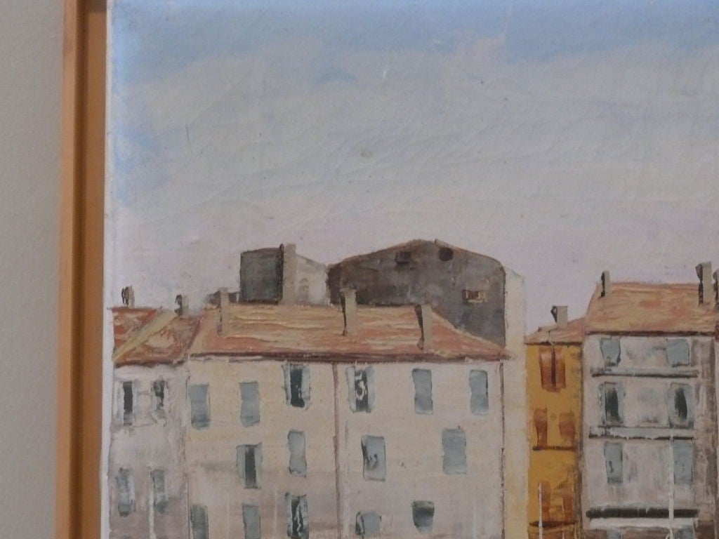 St. Tropez Oil Painting