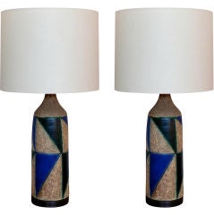 Geometric Ceramic Lamps