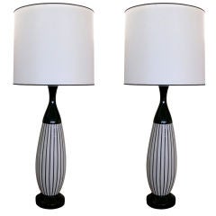 Italian Striped Lamps