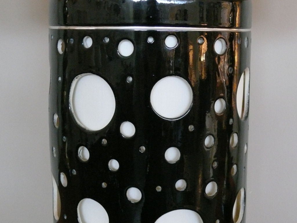 Ceramic Circle Lamps