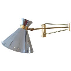 Articulating Sconce in the style of Guariche