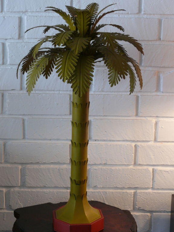 Decorative Palm Tree Table Lamp