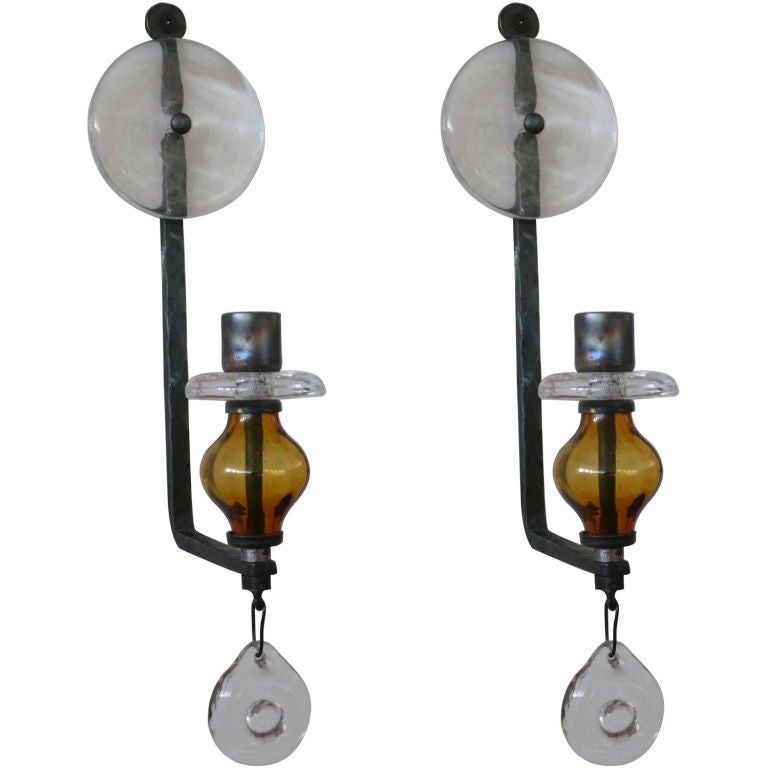 Erik Hoglund Candle Sconces