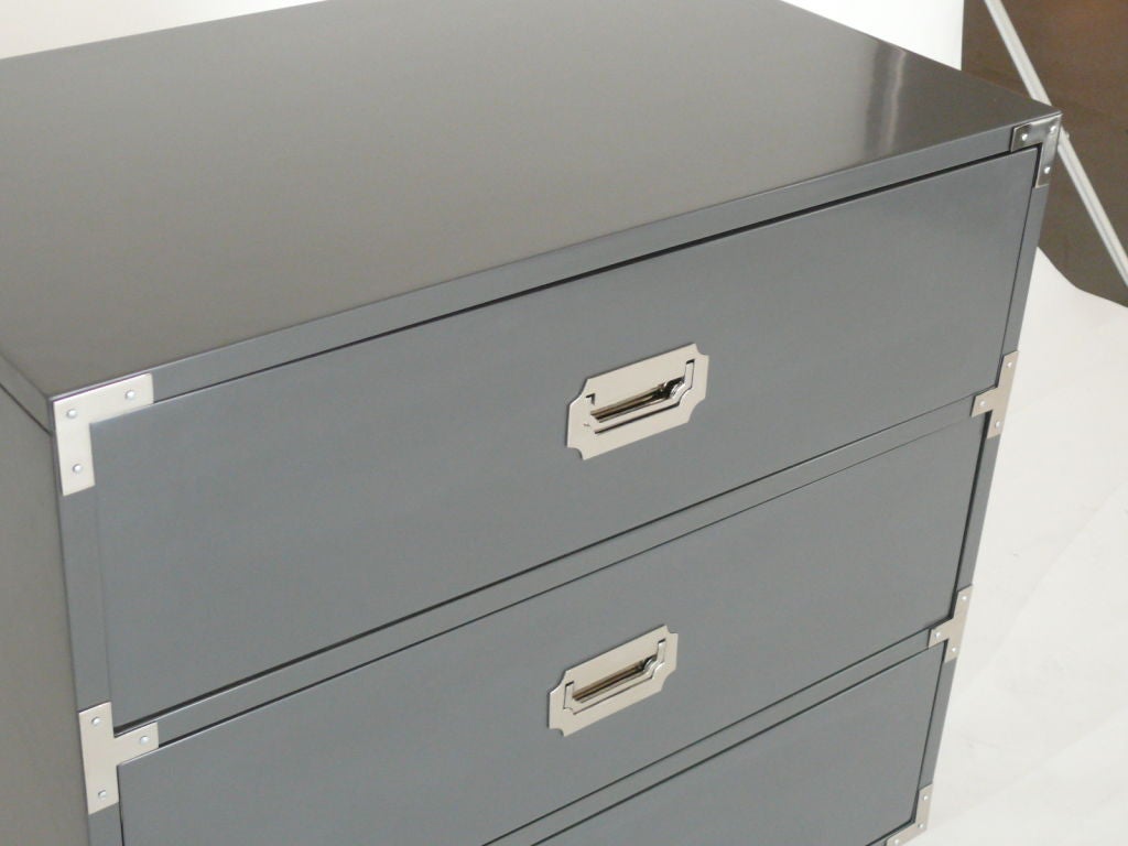 Pair of Campaign Cabinets 1