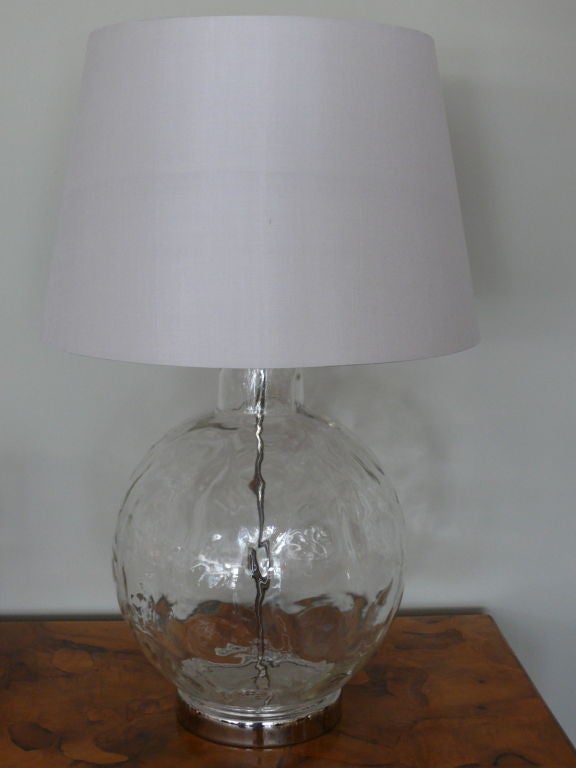 Large Glass Globe Lamps