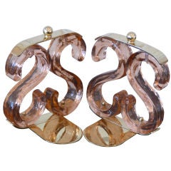 Murano Glass Bookends