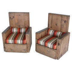 Pine Wood Chairs