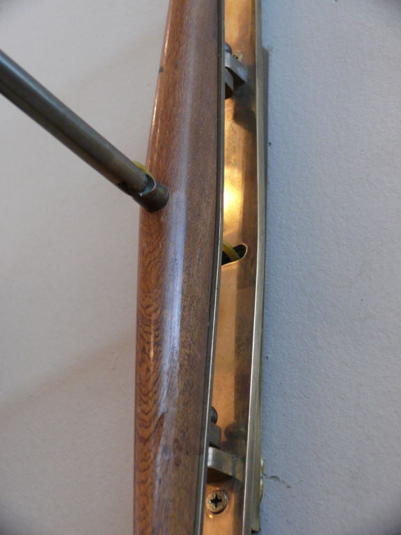 French Wood Swing Arm Sconce 6